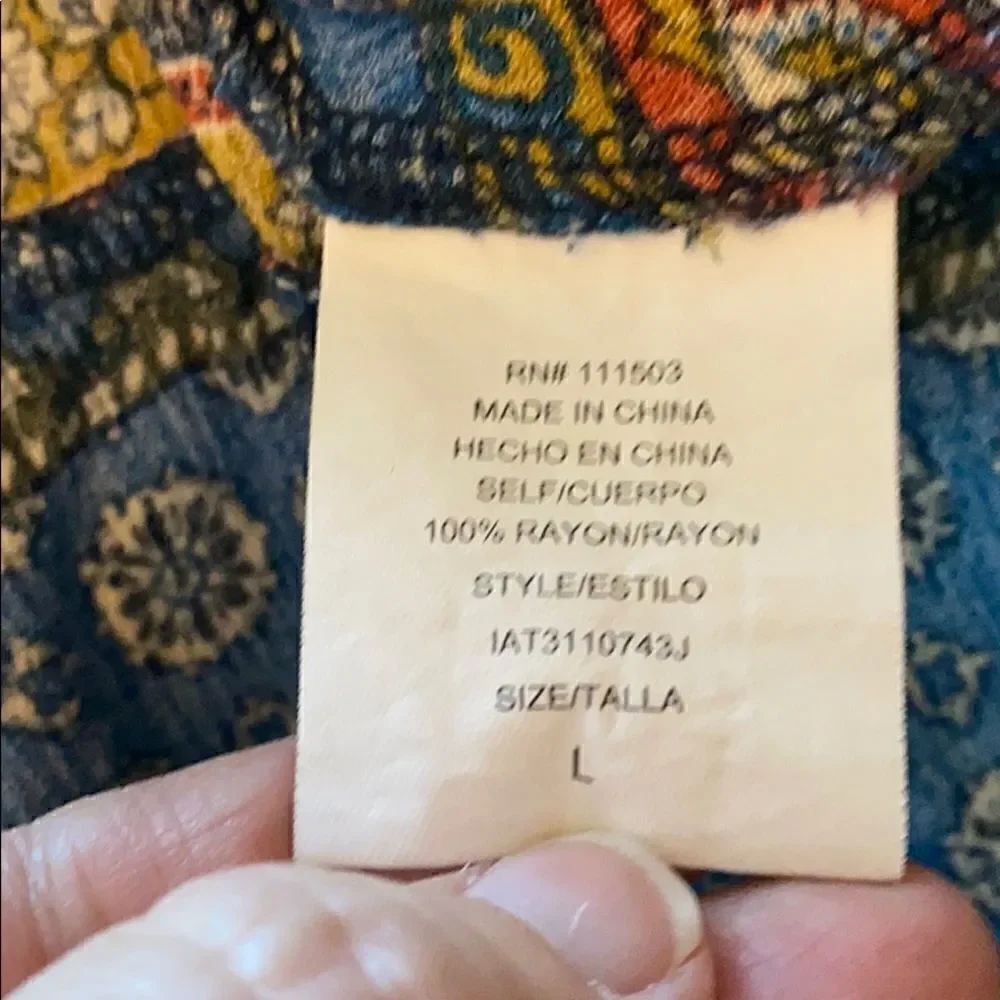 Lily White Boho Blouse - Picture 8 of 8